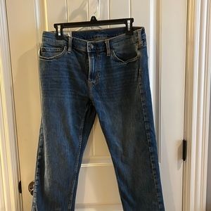 Abercrombie and Fitch, slim straight stretch jeans